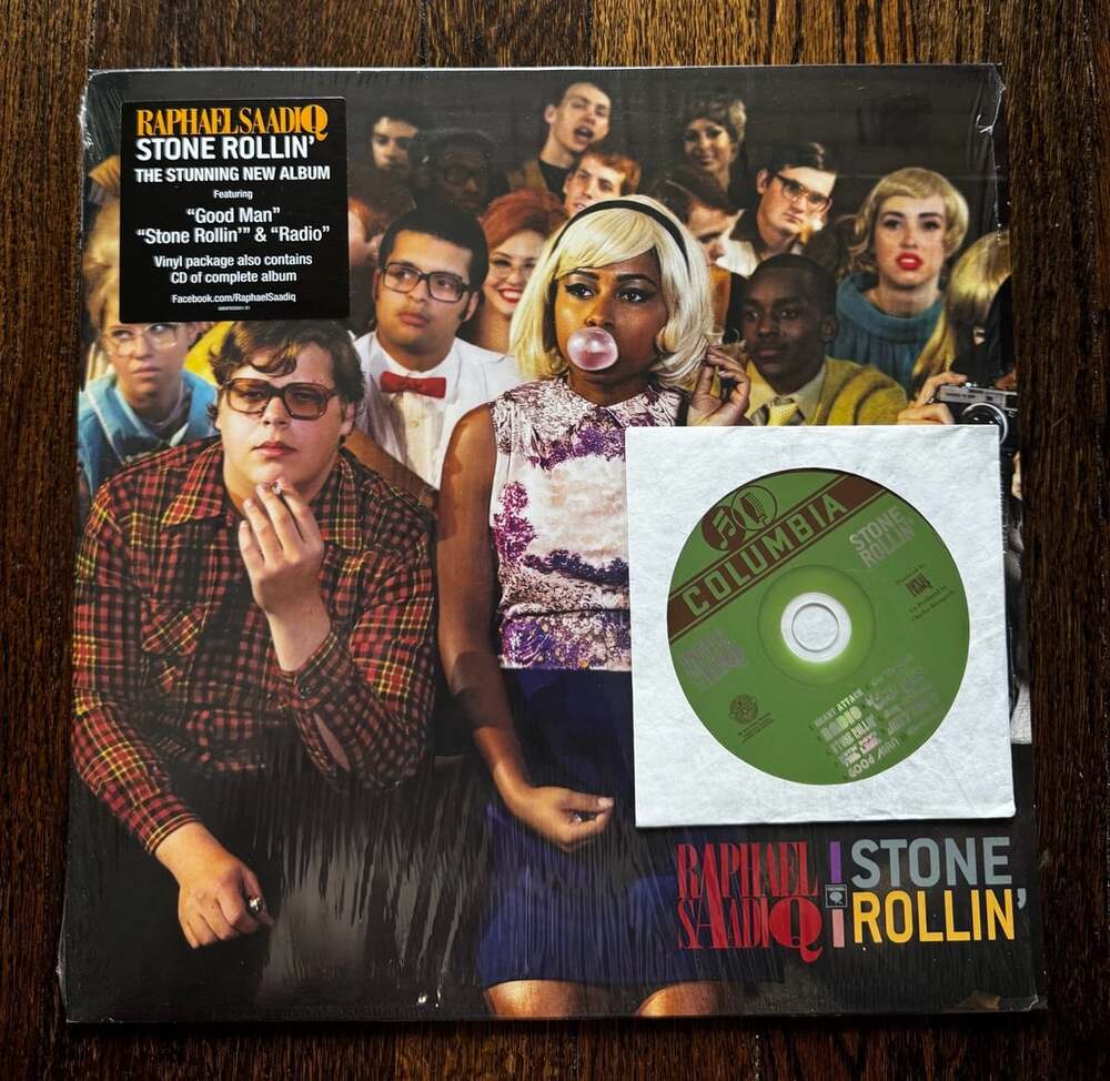 VINYL Raphael Saadiq Stone Rollin' 200g LP (+ CD) NEO SOUL FUNK ROCK